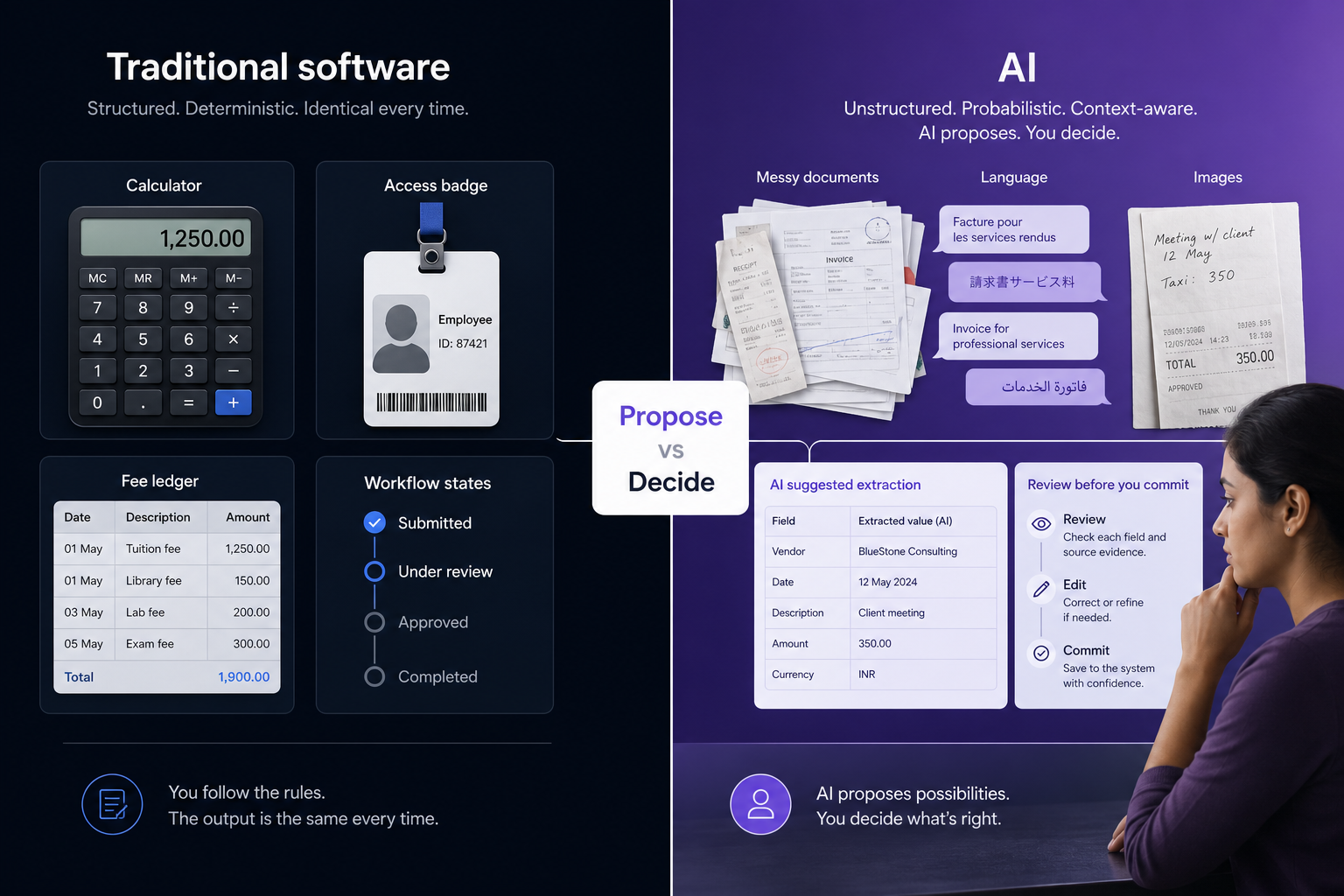 AI vs Traditional Software: When Should Businesses Use Each?