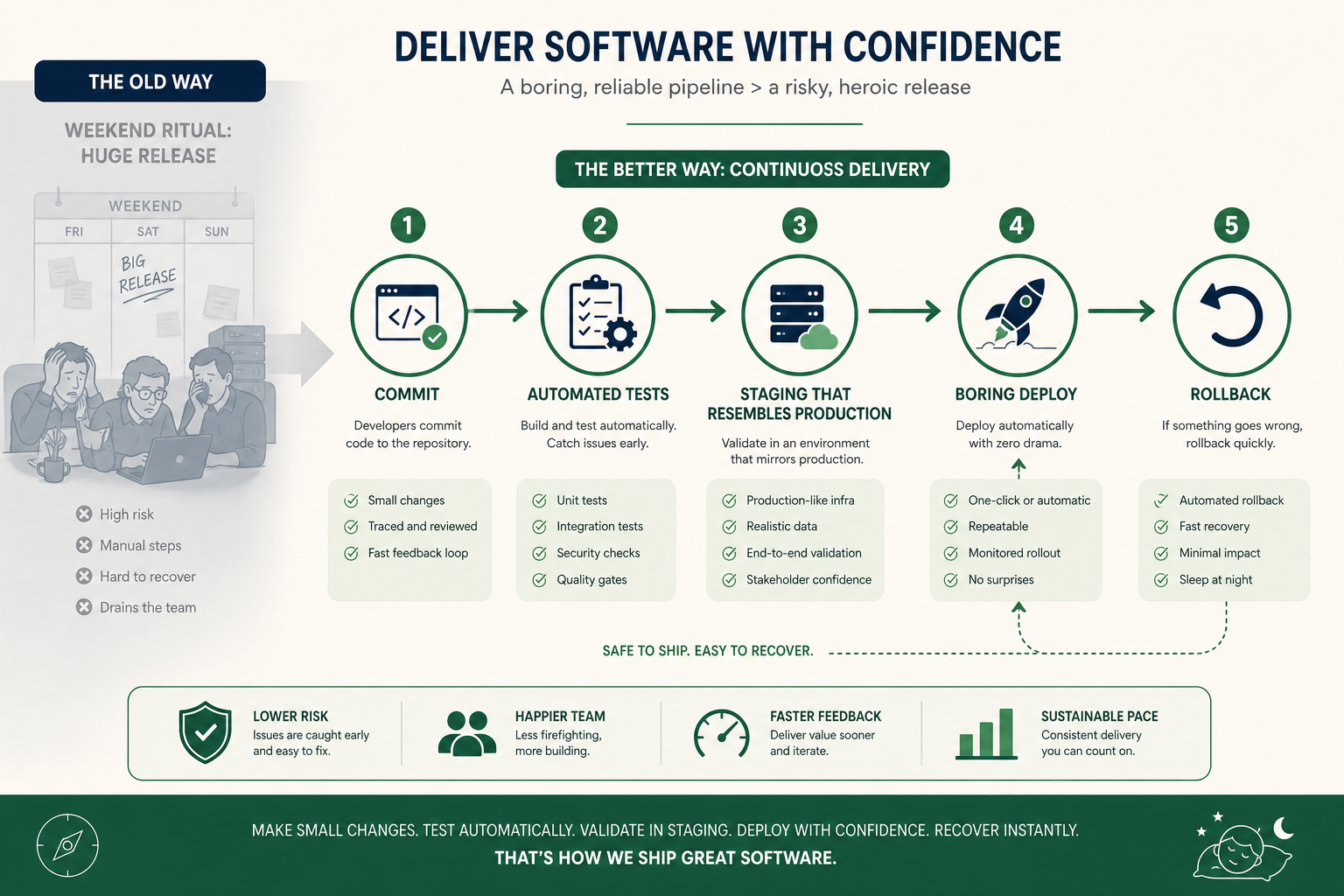 CI/CD Explained: Why Modern Software Teams Use Continuous Delivery