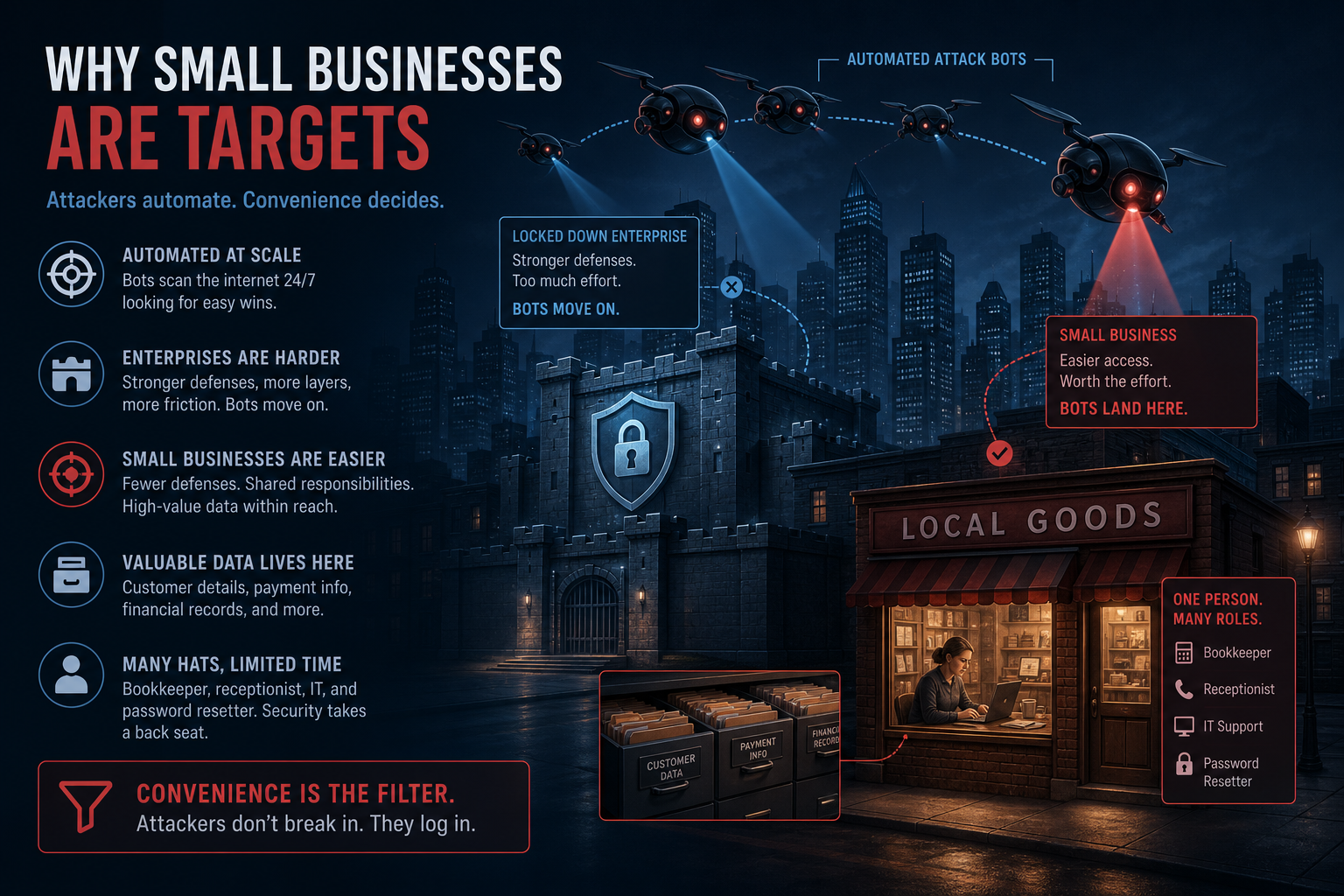 Why Small Businesses Are Becoming Bigger Targets for Cyberattacks