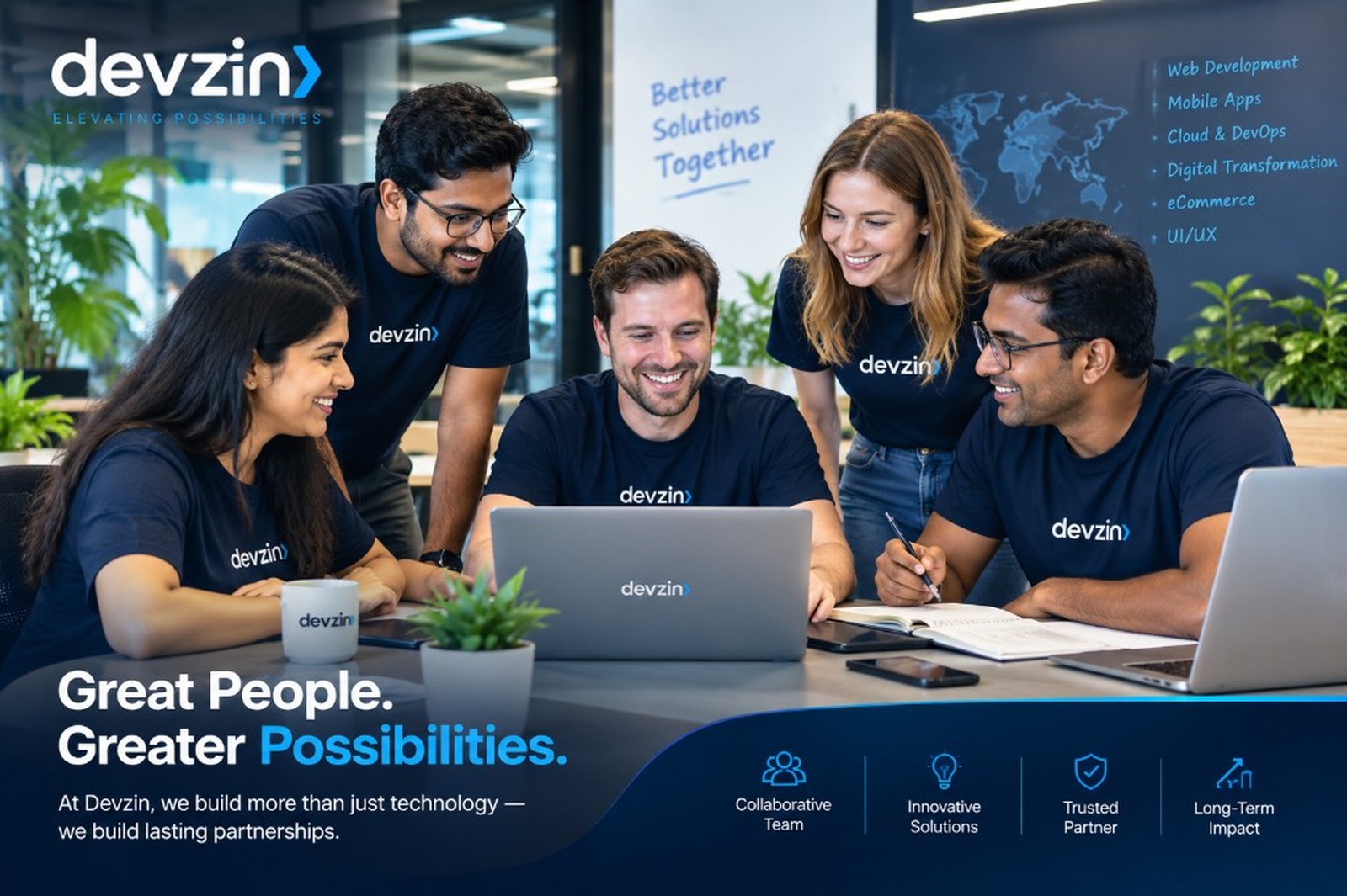 Devzin team — Better Solutions Together